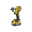DEWALT Akku-Schlagschrauber 18 V ohne Kohlebürste (2 x 5,0 Ah Akku + Ladegerät) DCF887P2