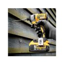 DEWALT Akku-Schlagschrauber 18 V ohne Kohlebürste (2 x 5,0 Ah Akku + Ladegerät) DCF887P2