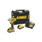 DEWALT Akku-Schlagschrauber 18 V 1/2" 812 Nm ohne Kohlebürsten (2 x 5,0 Ah Akku + Ladegerät + TSTAK)