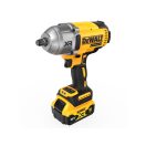 DEWALT Akku-Schlagschrauber 18 V ohne Kohlebürste 1/2" 1396/1898 Nm (2 x 5,0 Ah Akku + Ladegerät + TST