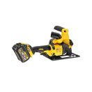 DEWALT Akku-Nutfräse 18-54 V (2 x 6,0 Ah Akku + Ladegerät) DCG200T2