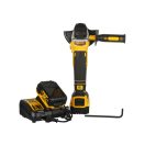 DEWALT Akku-Winkelschleifer 125 mm 18 V ohne Kohlebürste 125 mm (2 x 5,0 Ah Akkus + Ladegerät) DCG405P2