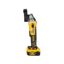 DEWALT Akku-Winkelschleifer 125 mm 18 V ohne Kohlebürste (3 x 5,0 Ah Akku + Ladegerät + TSTAK) DCG405P