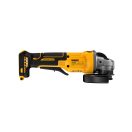 DEWALT Akku-Winkelschleifer mit Paddelschalter 125 mm 18 V bürstenlos (ohne Akku und Ladegerät)