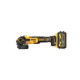   DEWALT Akku-Winkelschleifer 125 mm 18 V (1 x 6,0 Ah Akku + Ladegerät + TSTAK) DCG409VST1