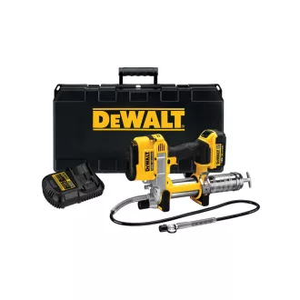   DEWALT Akku-Fettpresse 18 V (1 x 4,0 Ah Akku + Ladegerät) DCGG571M1