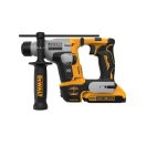 DEWALT Akku-Bohrhammer 18 V ohne Kohlebürste (2 x 2,0 Ah Akku + Ladegerät) DCH172D2