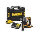 DEWALT Akku-Bohrhammer 18 V ohne Kohlebürste (2 x 2,0 Ah Akku + Ladegerät) DCH172D2