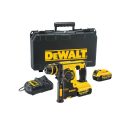 DEWALT Akku-Bohrhammer 18 V (2 x 4,0 Ah Akkus + Ladegerät) DCH253M2