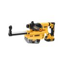 DEWALT Akku-Bohrhammer 18 V SDS-Plus ohne Kohlebürste (1 x 5,0 Ah Akku + Ladegerät) DCH263P1