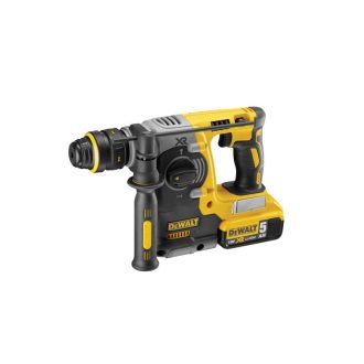   DEWALT Akku-Bohrhammer 18 V ohne Kohlebürste (2 x 5,0 Ah Akku + Ladegerät + TSTAK) DCH274P2T