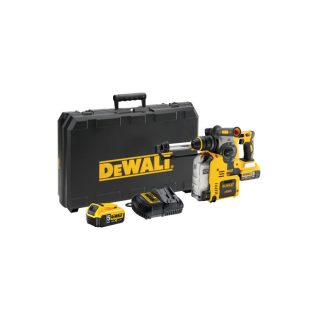   DEWALT Akku-Bohrhammer 18 V ohne Kohlebürste (2 x 5,0 Ah Akkus + Ladegerät) DCH275P2