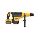 DEWALT Akku-Bohrhammer 54 V ohne Kohlebürste (2 x 9,0 Ah Akku + Ladegerät) DCH775X2