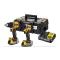 DEWALT Akku-Powerpaket 18 V DCK2051E2T