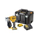 DEWALT Akku-Trommelnagler 18 V (2 x 2,0 Ah Akkus + Ladegerät) DCN45RND2