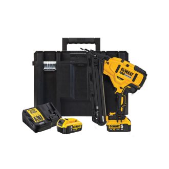   DEWALT Akku-Winkelschleifer 18 V (2 x 5,0 Ah Akku + Ladegerät) DCN650P2