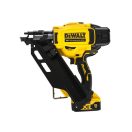 DEWALT Akku-Konstruktionsnagler 34° 18 V (2 x 5,0 Ah Akku + Ladegerät) im Koffer