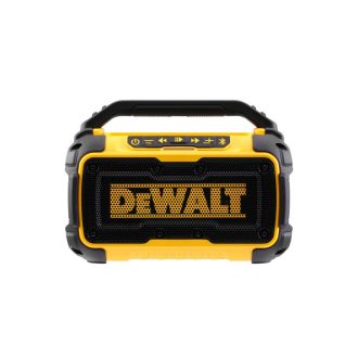   DEWALT Batteriebetriebener Bluetooth-Lautsprecher 12-18-54 V (ohne Batterie + Ladegerät) DCR011