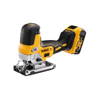   DEWALT Akku-Stichsäge 18 V (2 x 5,0 Ah Akkus + Ladegerät) DCS335P2