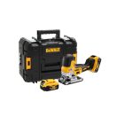 DEWALT Akku-Stichsäge 18 V (2 x 5,0 Ah Akkus + Ladegerät) DCS335P2