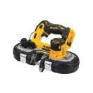 DEWALT Akku-Bandsäge 18 V ohne Kohlebürste (ohne Akku + Ladegerät, TSTAK) DCS377NT