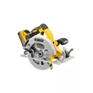 DEWALT Akku Kreissäge 18 V ohne Bürsten 184 mm (2 x 5,0 Ah Power Stack Akku + Ladegerät + TSTAK)