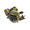 DEWALT Akku-Kreissäge 18 V ohne Kohlebürste (2 x 9,0 Ah Akkus + Ladegerät) DCS578X2