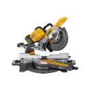 DEWALT Akku-Gehrungssäge 18 V (2 x 6,0 Ah Akkus + Ladegerät) DCS727T2