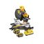 DEWALT Akku-Gehrungssäge 18 V (2 x 9,0 Ah Akku + Ladegerät) DCS781 x 2
