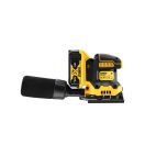 DEWALT Akku-Exzenterschleifer 18 V ohne Kohlebürste (2 x 5,0 Ah Akku + Ladegerät) DCW200P2