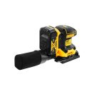 DEWALT Akku-Exzenterschleifer 18 V ohne Kohlebürste (2 x 5,0 Ah Akku + Ladegerät) DCW200P2
