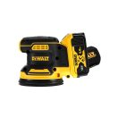 DEWALT Akku-Exzenterschleifer 18 V ohne Kohlebürste (2 x 5,0 Ah Akku + Ladegerät) DCW210P2