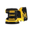 DEWALT Akku-Exzenterschleifer 18 V ohne Kohlebürste (2 x 5,0 Ah Akku + Ladegerät) DCW210P2