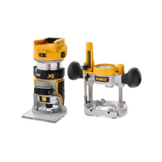 DEWALT Akku-Router 18 V (ohne Akku + Ladegerät) DCW604N