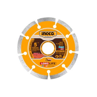 INGCO Diamanttrennscheibe 125 x 7,5 x 22,2 mm segmentiert
