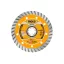 INGCO Diamanttrennscheibe 115 x 10 x 22,2 mm Turbo