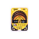 DEWALT EXTREME Sägeblatt-Set 3-teilig für Holz 165 x 20 x 1,65 mm / 2 x 24T + 1 x 40T