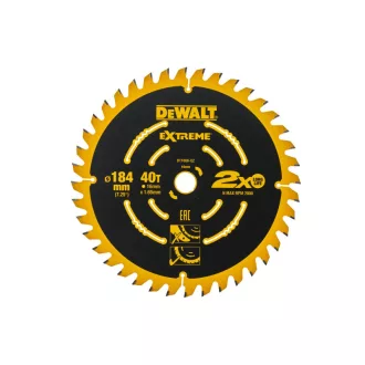   DEWALT ELITE Sägeblatt für Holz 184 x 16 x 1,6 mm / 40 Zähne