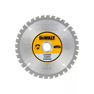  DEWALT Sägeblatt für Aluminium 165 x 20 x 1,49 mm / 36 Zähne
