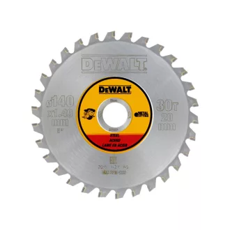 DEWALT Sägeblatt für Metall 140 x 20 x 1,49 mm / 30Z