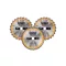 DEWALT CONSTRUCTION Sägeblatt-Set 3-teilig, gezahnt für Holz 250 x 30 x 2,6 mm / 2 x 24 Zähne + 48 Zähne