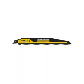   DEWALT EXTREME Säbelsägeblatt für genageltes Holz 230 mm / 6 TPI mit Hartmetallzähnen