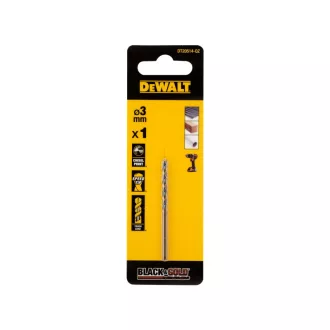 DEWALT BLACK & GOLD Spiralbohrer 3,0 x 61/33 mm HSS
