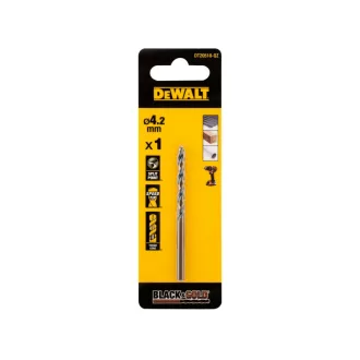 DEWALT BLACK & GOLD Spiralbohrer 4,2 x 75/43 mm HSS