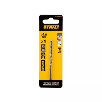 DEWALT BLACK & GOLD Spiralbohrer 4,5 x 80/47 mm HSS
