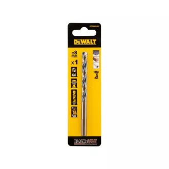 DEWALT BLACK & GOLD Spiralbohrer 8,0 x 117/75 mm HSS