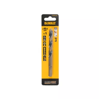 DEWALT BLACK & GOLD Spiralbohrer 10,5 x 133/87 mm HSS