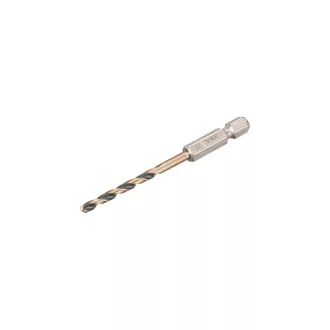   DEWALT BLACK & GOLD Spiralbohrer 3,5 x 76/29 mm HSS mit 1/4" HEX Aufnahme