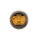 DEWALT Rasentrimmerfaden 2,5 mm x 68,6 m gedreht