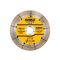 DEWALT Diamant-Trennscheibe segmentiert 125 x 22,2 mm Doppelscheibe